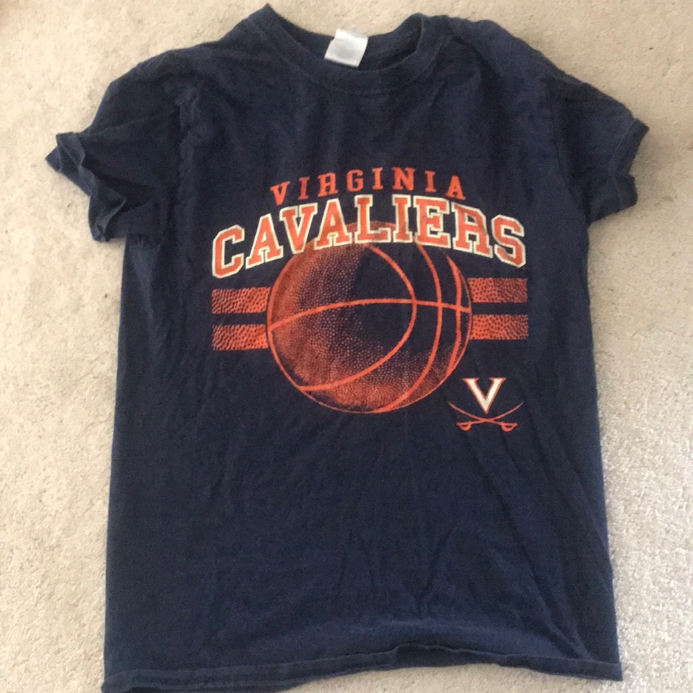 UVA basketball tee shirt